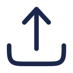 Upload Minimalistic SVG Icon